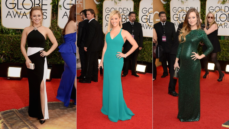 Illustration for article titled All the Looks From the Golden Globes Red Carpet